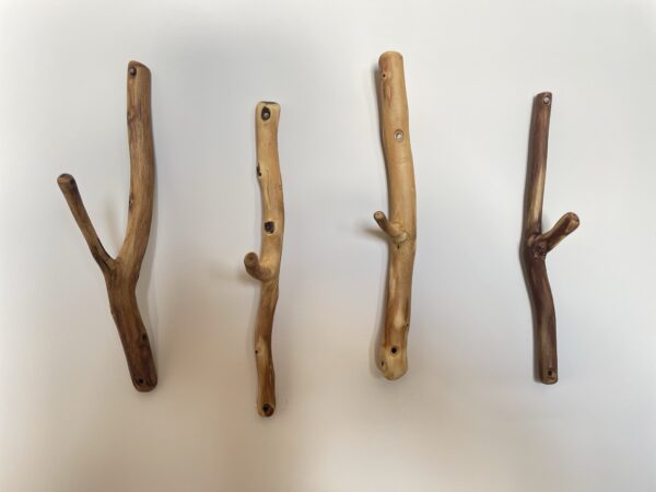 Ganci appendiabiti particolari – tronchi in legno