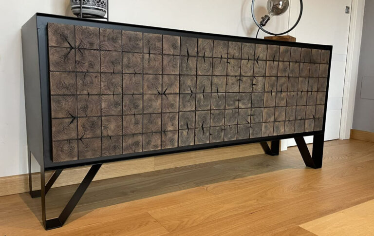 Madia industrial design in ferro legno