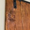 Porta scorrevole legno grezzo - Porta fienile americano - immagine 5