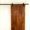Porta scorrevole legno grezzo - Porta fienile americano - immagine 7