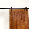 Porta scorrevole legno grezzo - Porta fienile americano - immagine 4