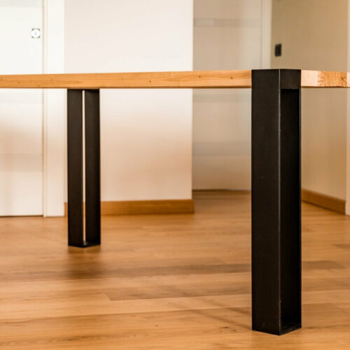 tavolo ferro legno da sala