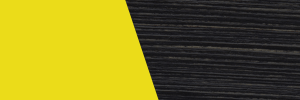 legno nero + giallo