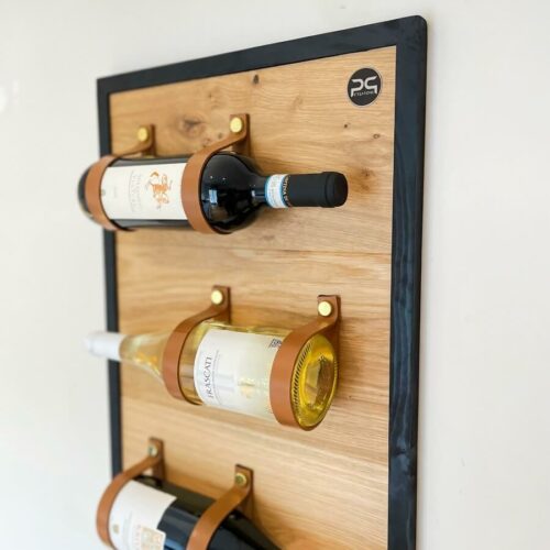 Portabottiglie in legno - design