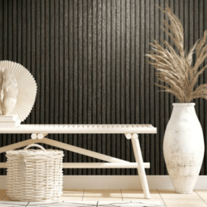 Pannelli decorativi listelli legno – Rovere nero