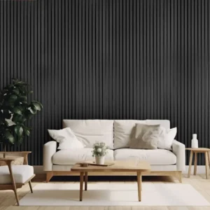 Pannello listelli in WPC | Black | PREORDINE